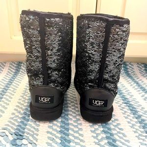 Sequin UGG boots
